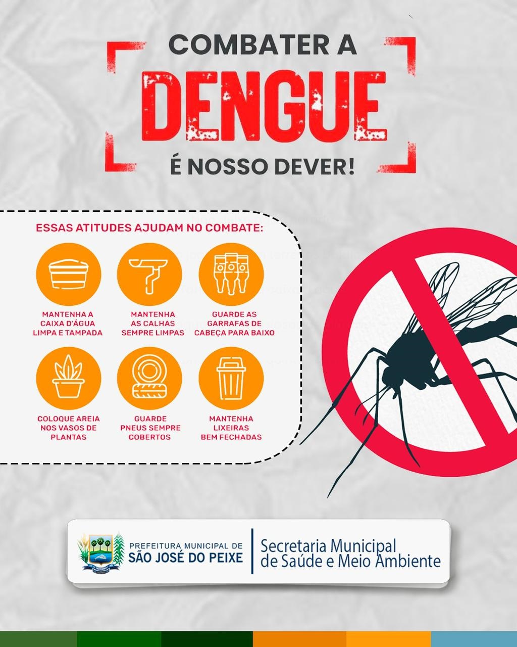 O Município de São José do Peixe no Combate a Dengue